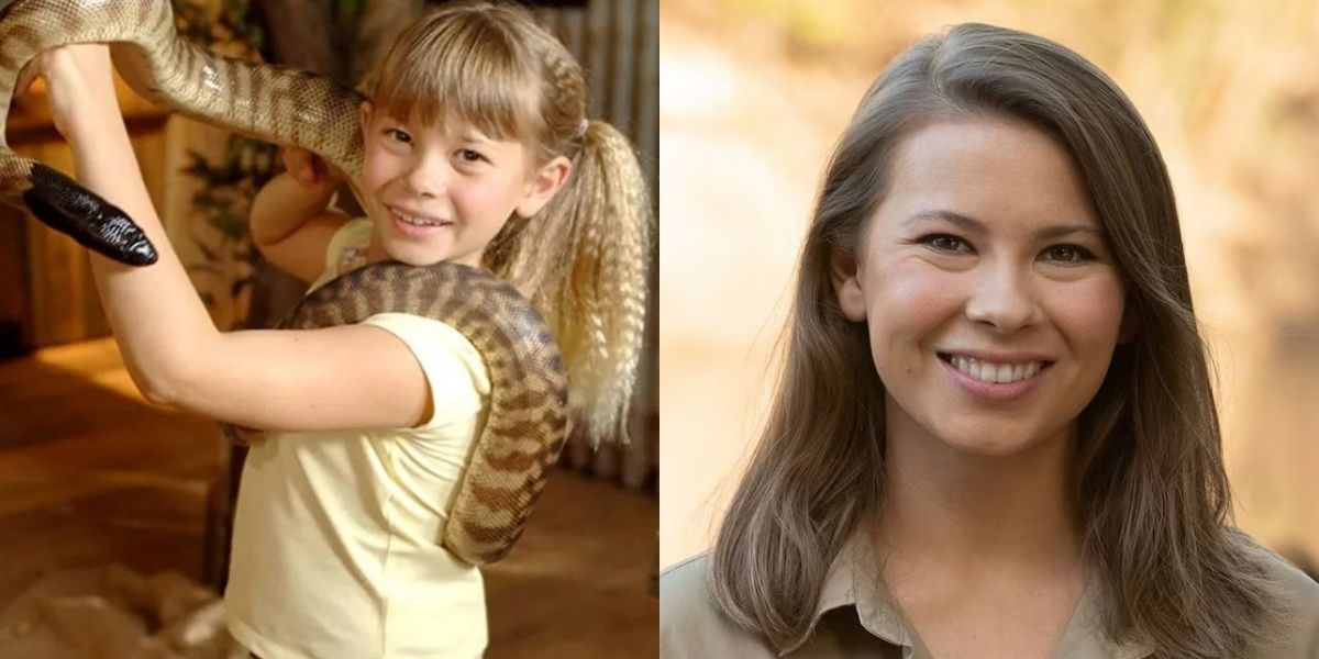 Bindi Irwin then and now
