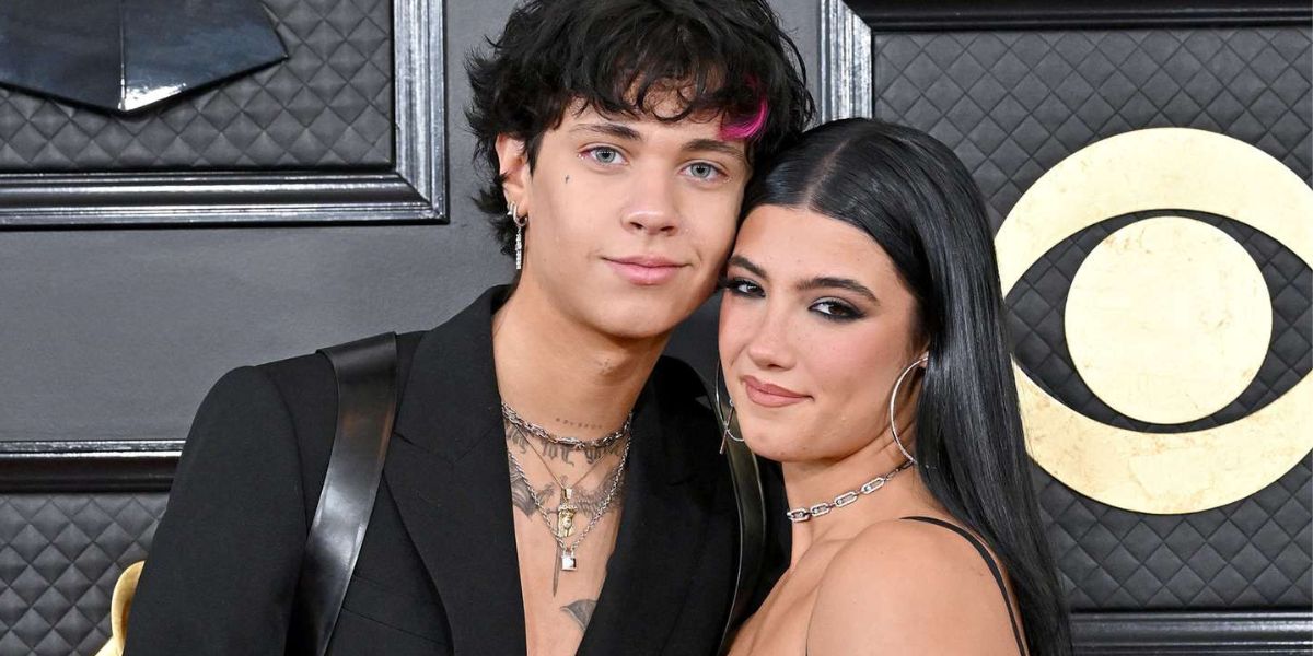 Charli D’Amelio and Landon Barker