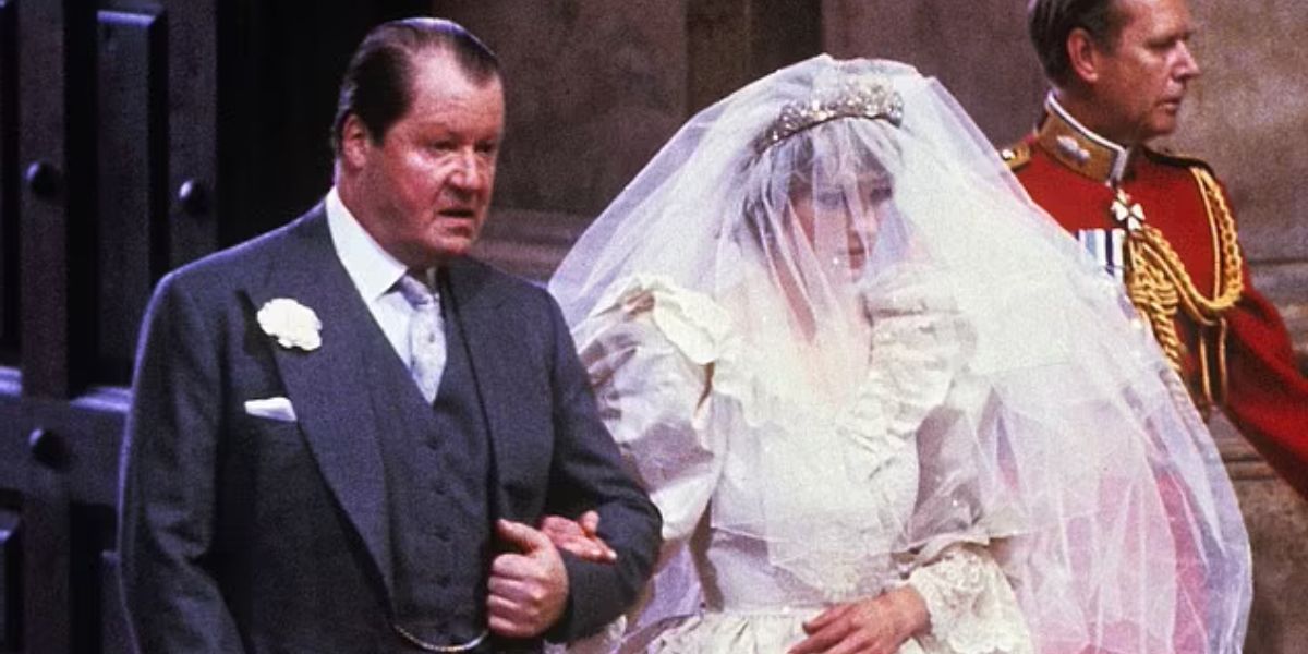 Daddy Dearest Walks the Bride Down the Aisle
