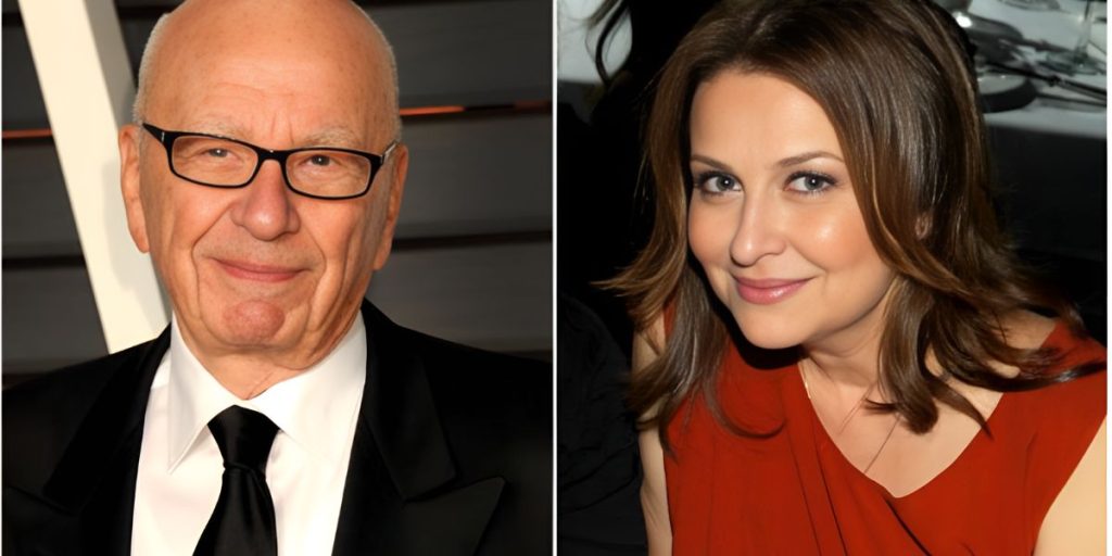 Elena Zhukova with Rupert