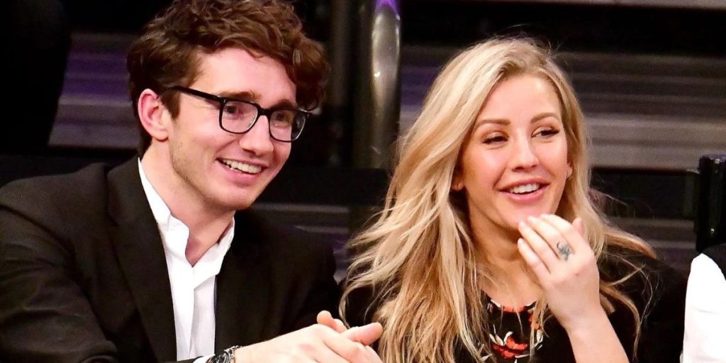 Ellie Goulding and Caspar Jopling