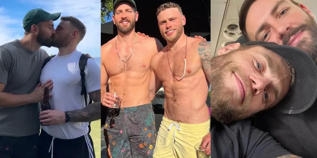 Gus Kenworthy and Tyler Green