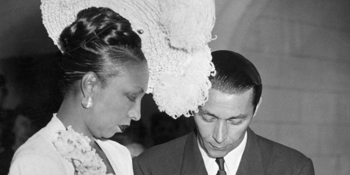 Jo Bouillon and Josephine Baker