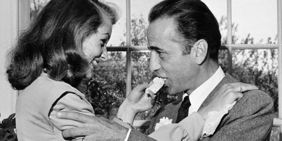 Lauren Bacall and Humphrey Bogart