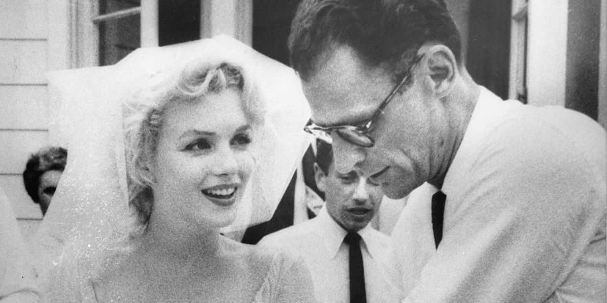 Marilyn Monroe and Arthur Miller