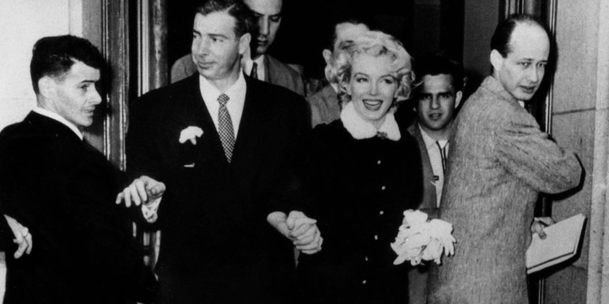 Marilyn Monroe and Joe DiMaggio