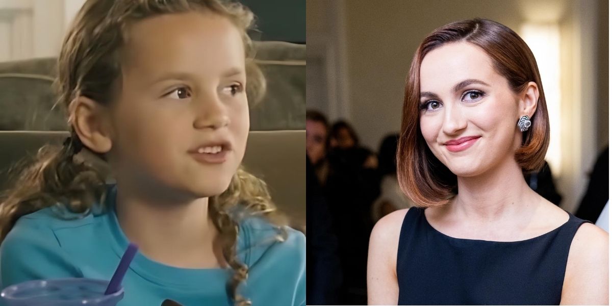 Maude Apatow then and now