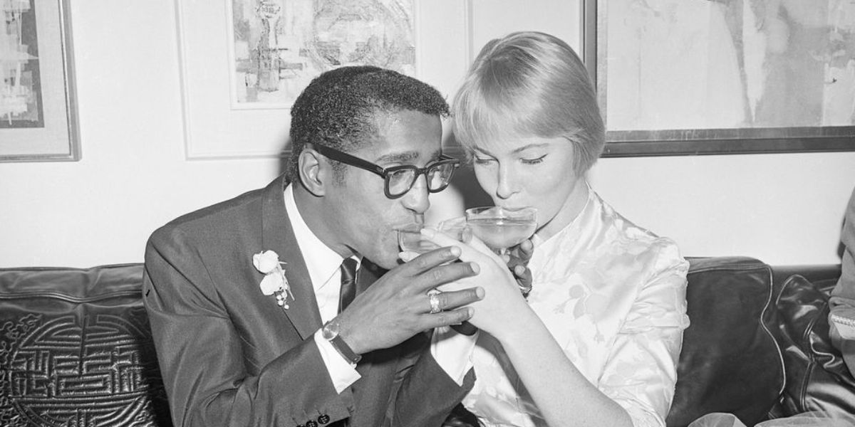 May Britt and Sammy Davis Jr.
