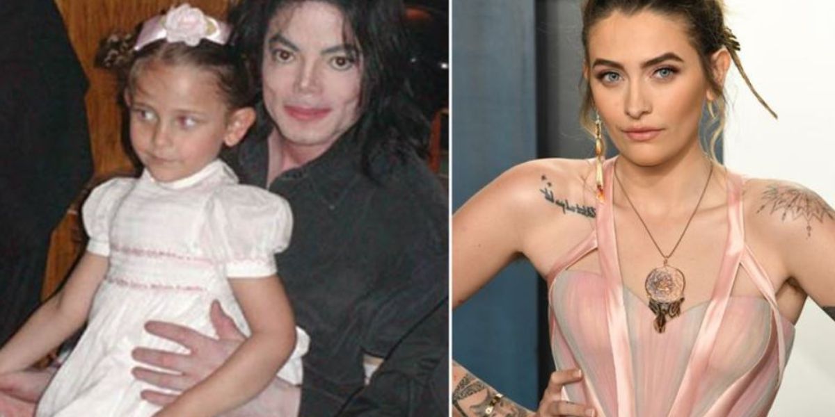 Paris Jackson then and now