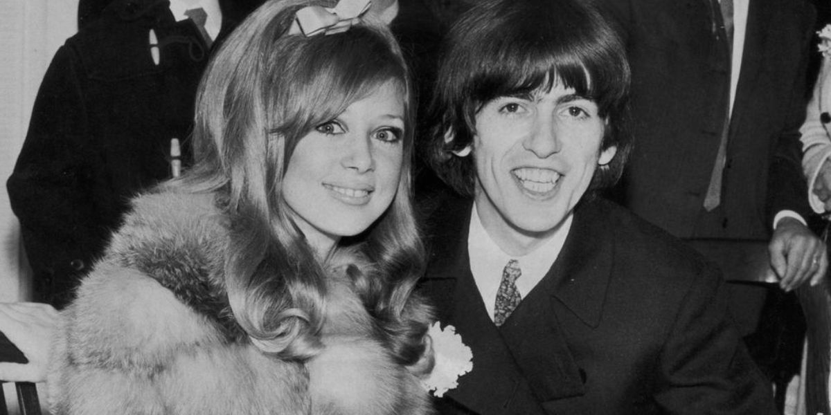 Pattie Boyd and George Harrison
