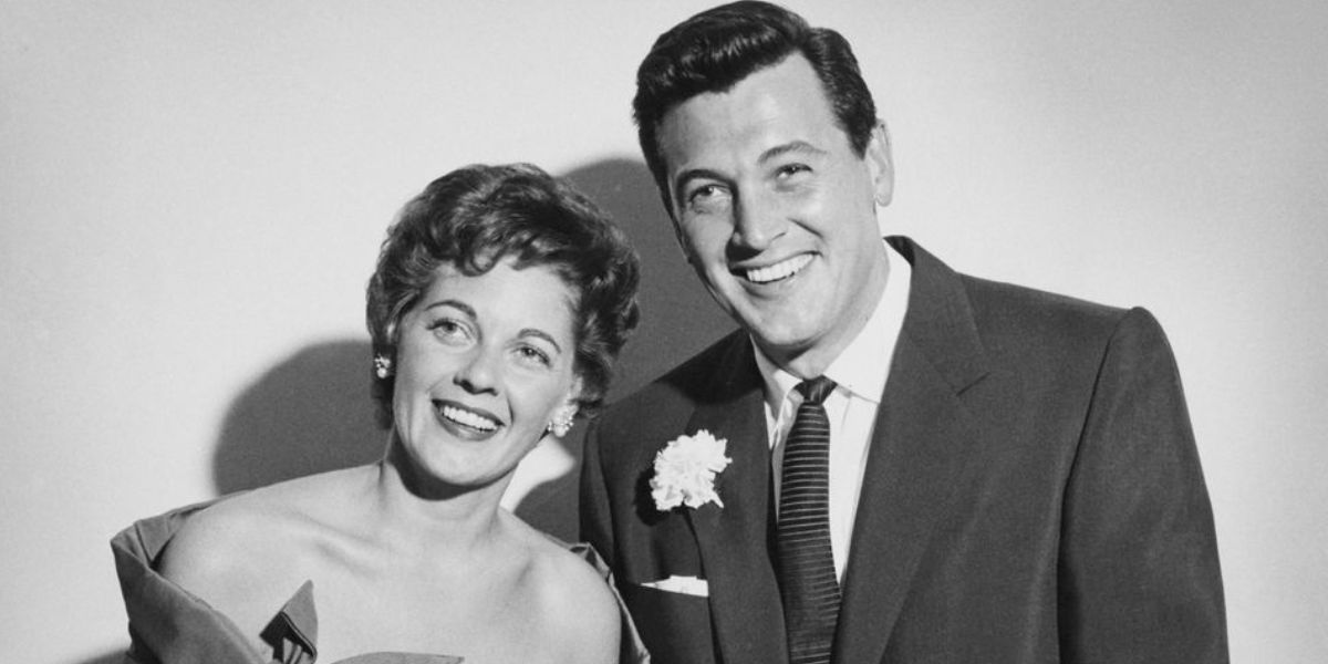 Phyllis Gates and Rock Hudson