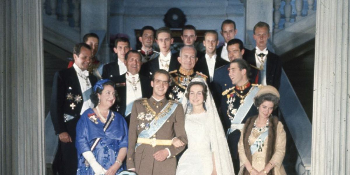 Princess Sophia and Don Juan Carlos