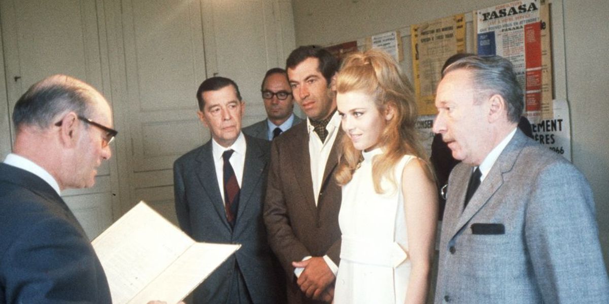 Roger Vadim and Jane Fonda