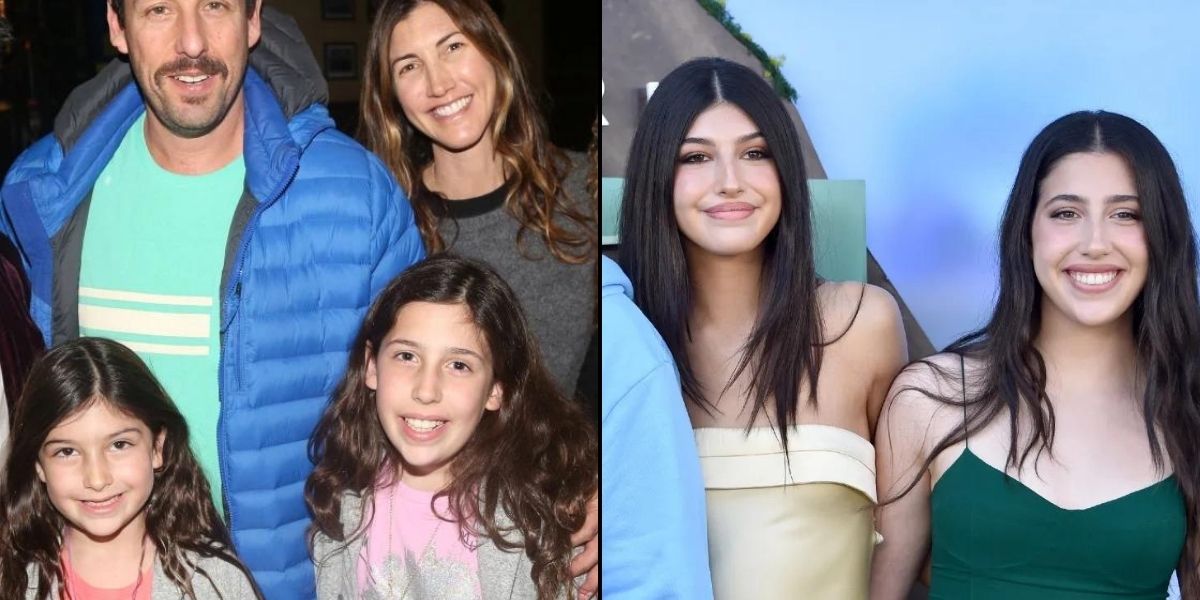 Sadie and Sunny Sandler then and now