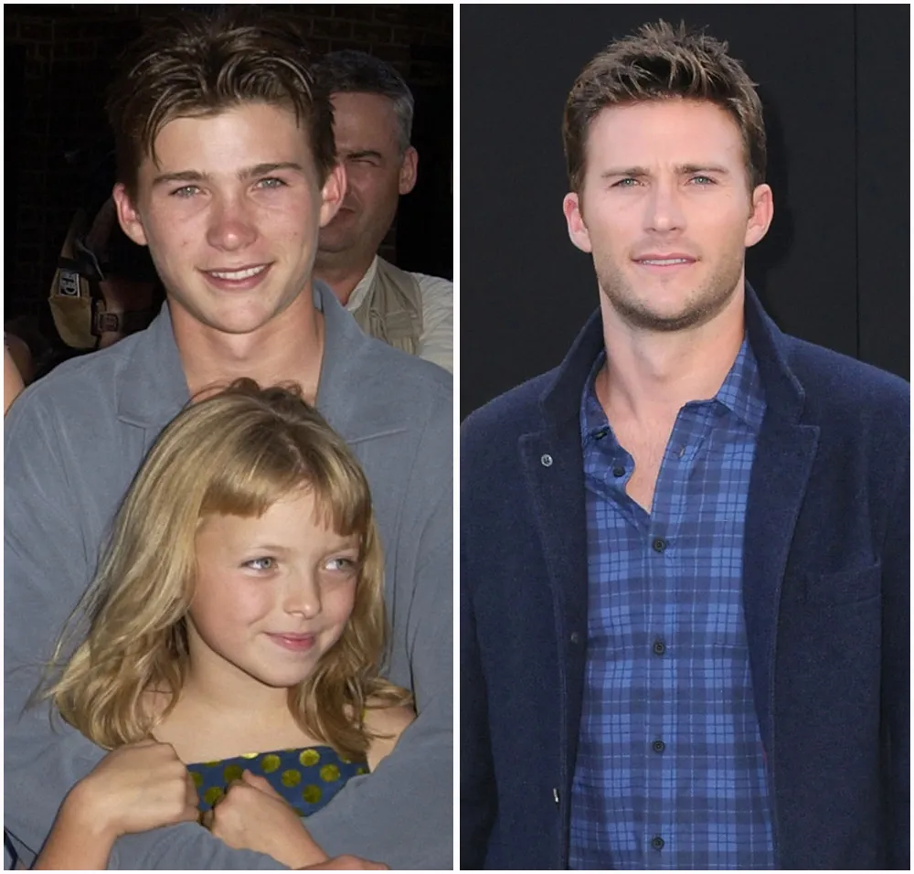 Scott Eastwood then and now