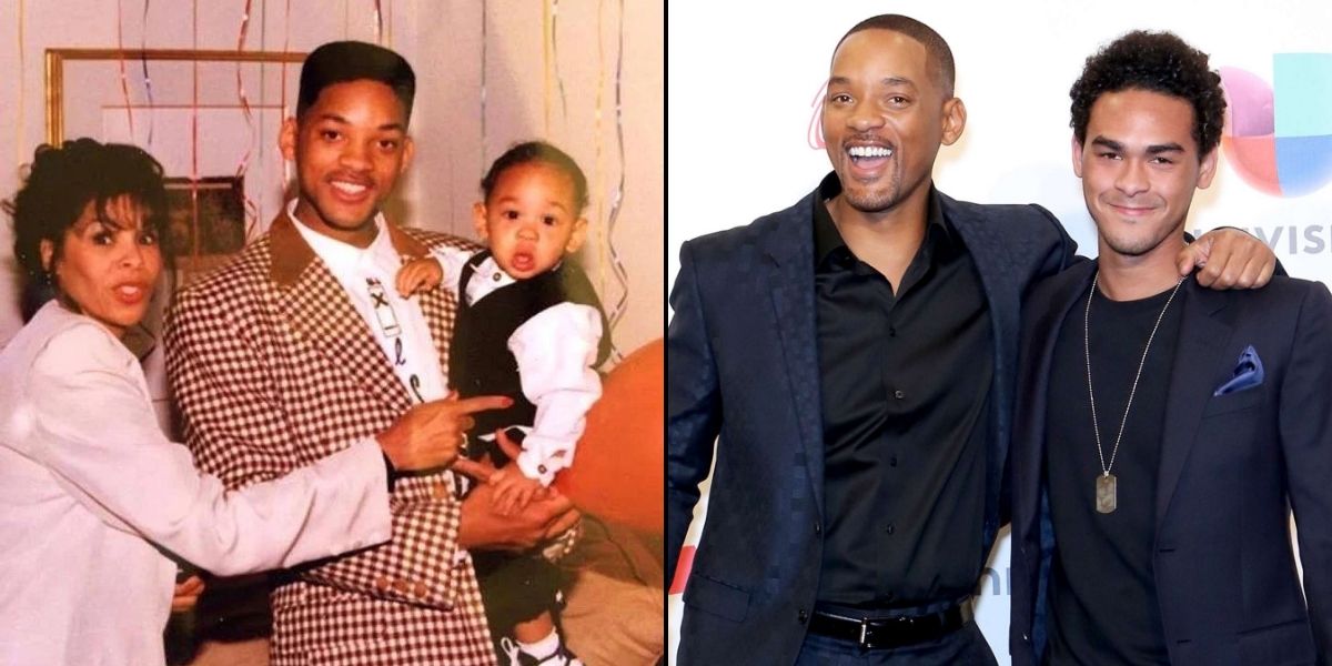 Trey Smith then and now