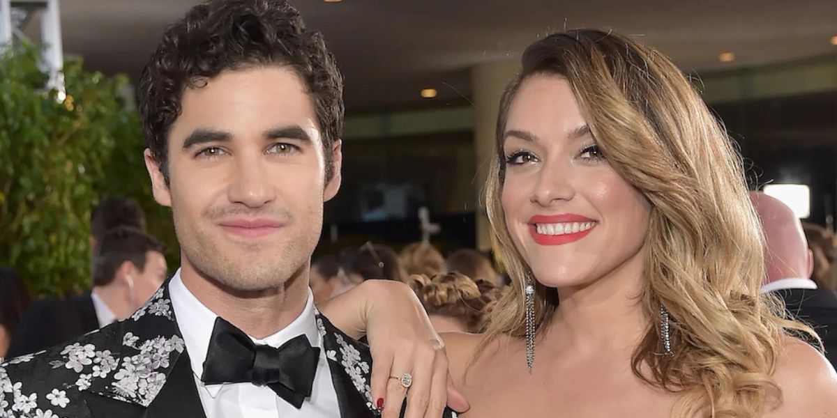 Darren Criss and Mia Swier