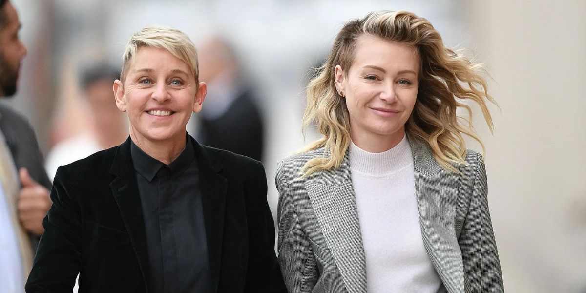 Ellen DeGeneres and Portia De Rossi