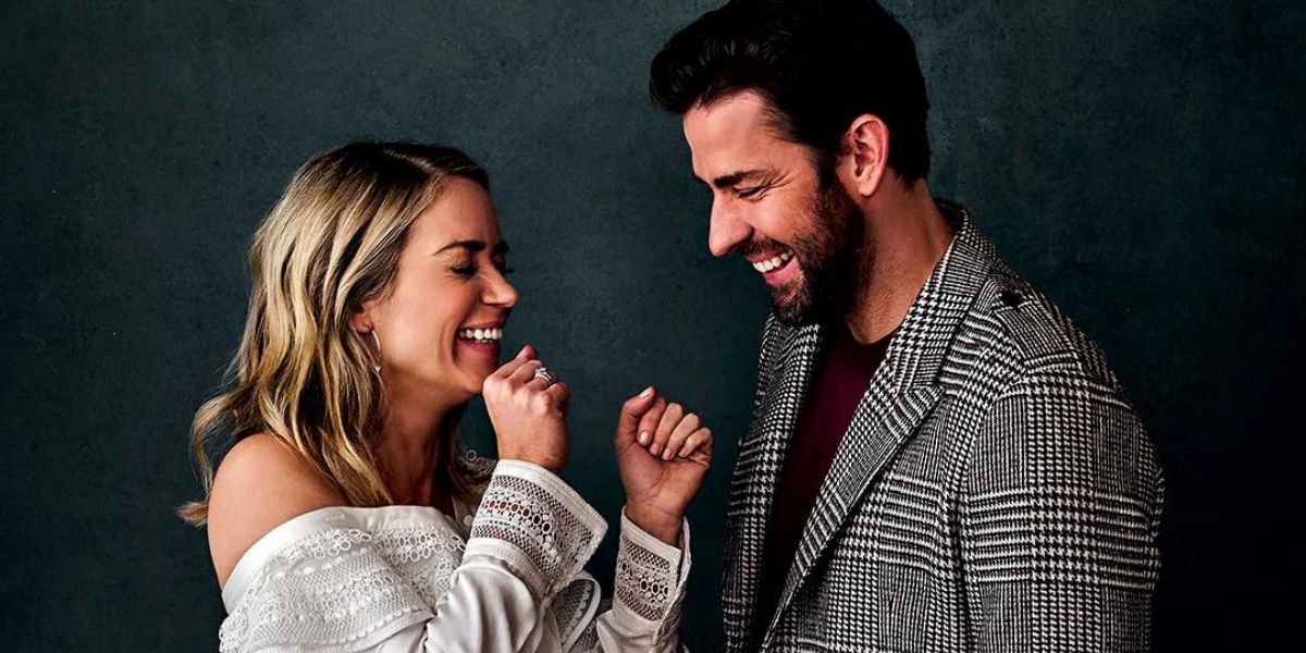 Emily Blunt and John Krasinski