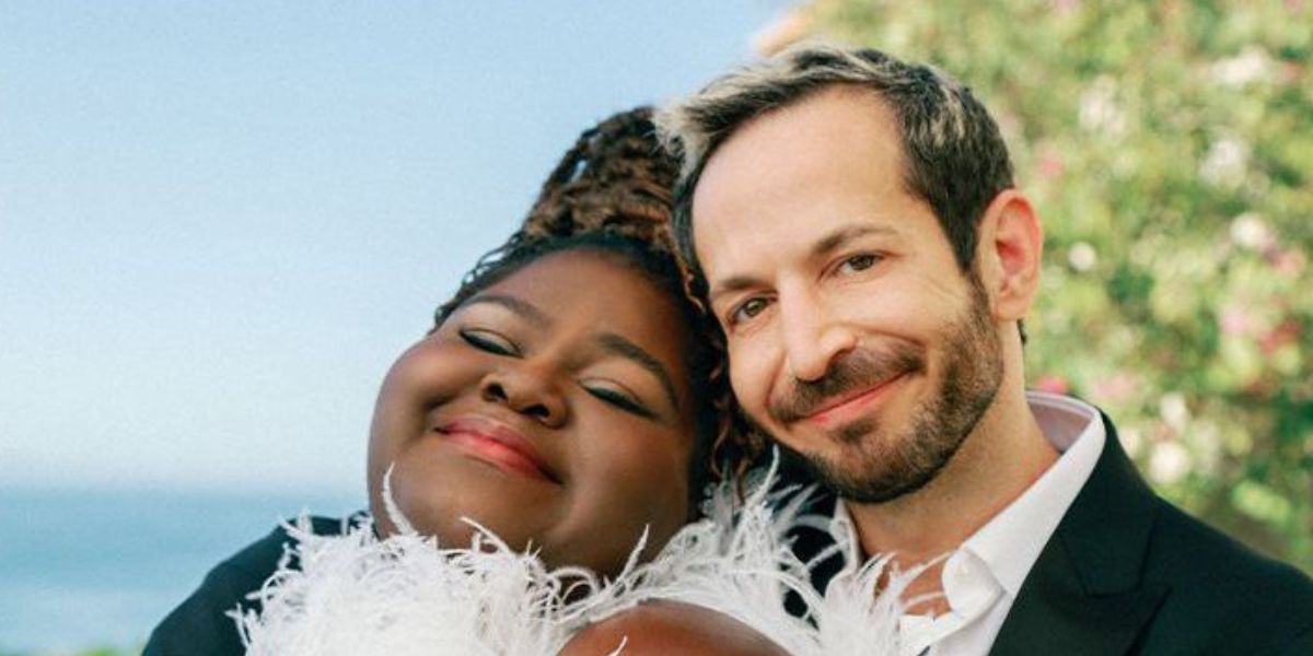 Gabourey Sidibe and Brandon Frankel