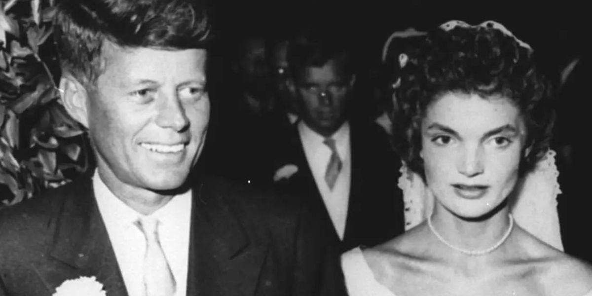 Jackie Kennedy and John F. Kennedy
