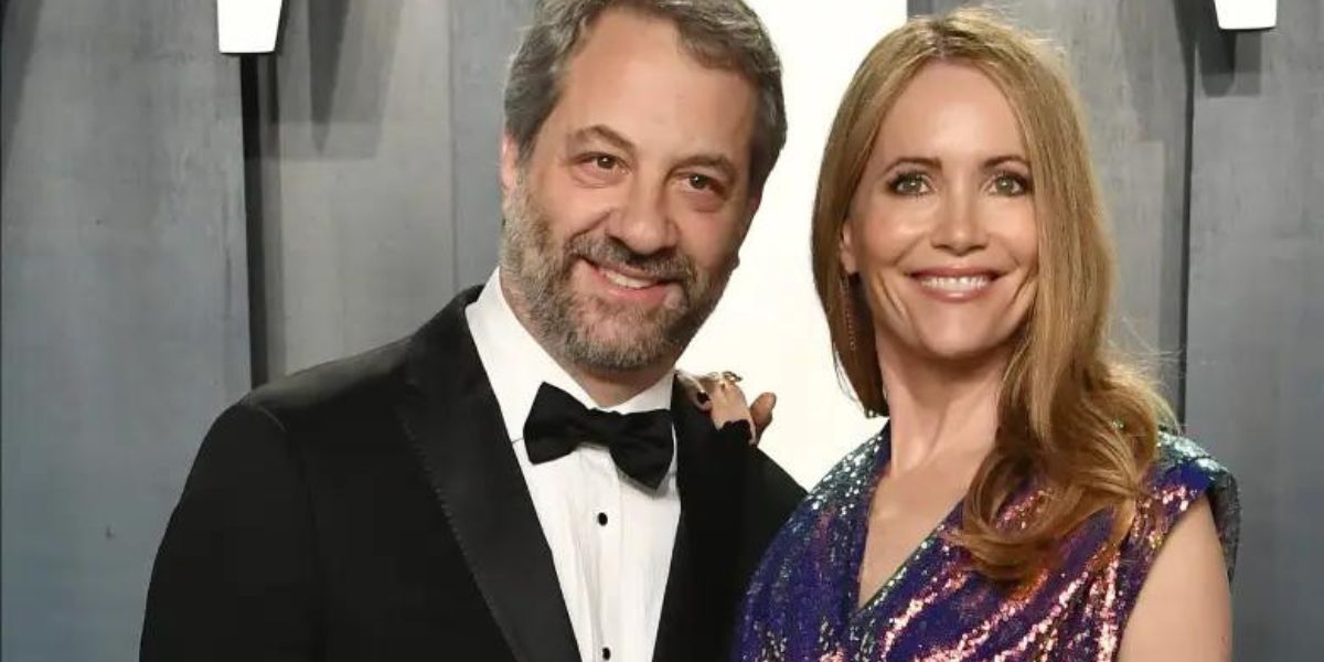 Leslie Mann and Judd Apatow