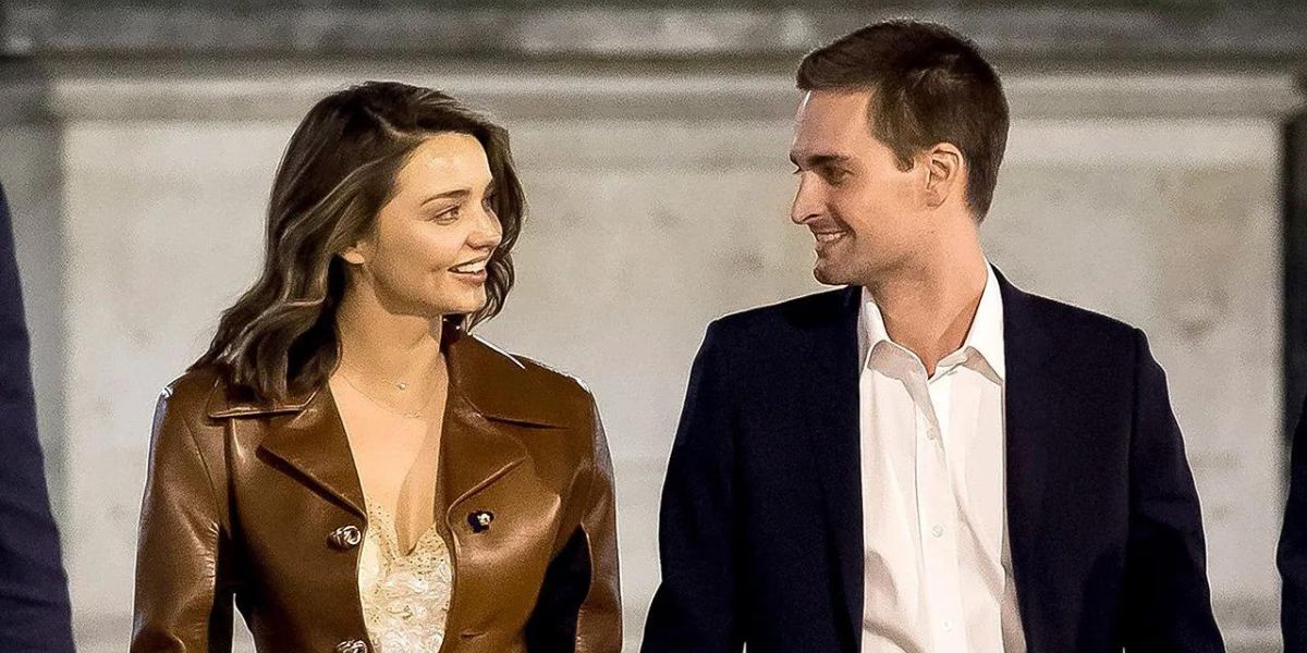 Miranda Kerr and Evan Spiegel