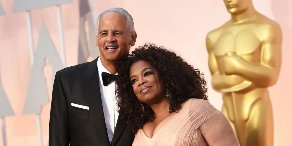 Stedman Graham and Oprah Winfrey