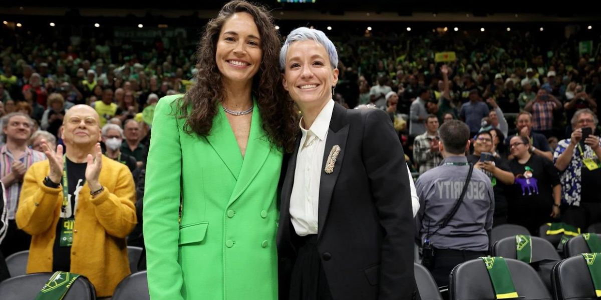 Sue Bird and Megan Rapinoe