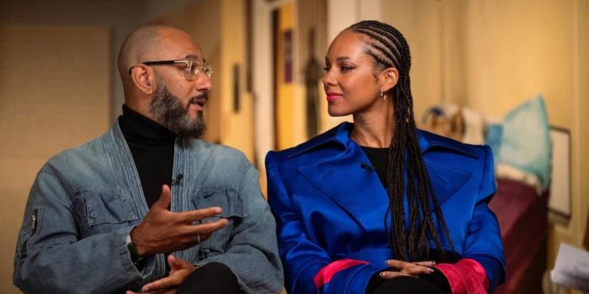 Swiss Beatz and Alicia Keys