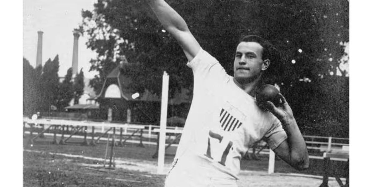 Arthur Dearborn Captured at the 1908 Summer Olympics in London