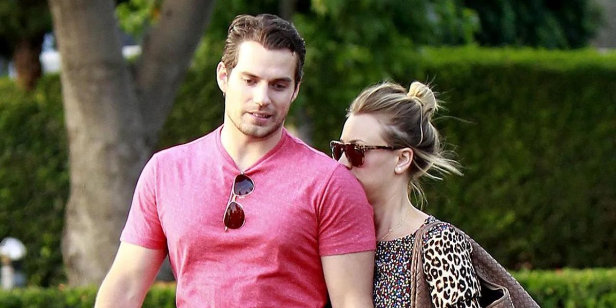 Kaley Cuoco and Henry Cavill
