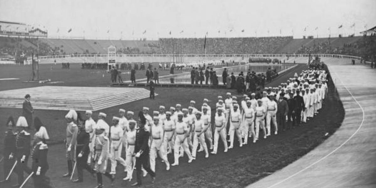 Opening Ceremony of the 1908 Summer Olympics in London