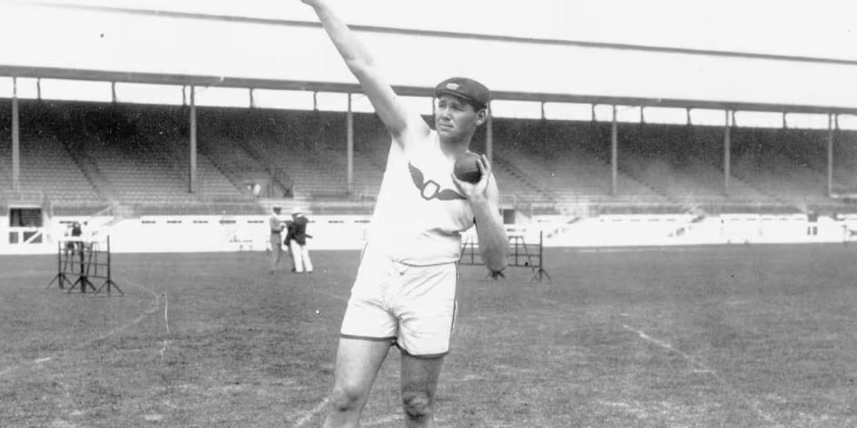 Ralph Rose Captured at the 1908 London Olympics