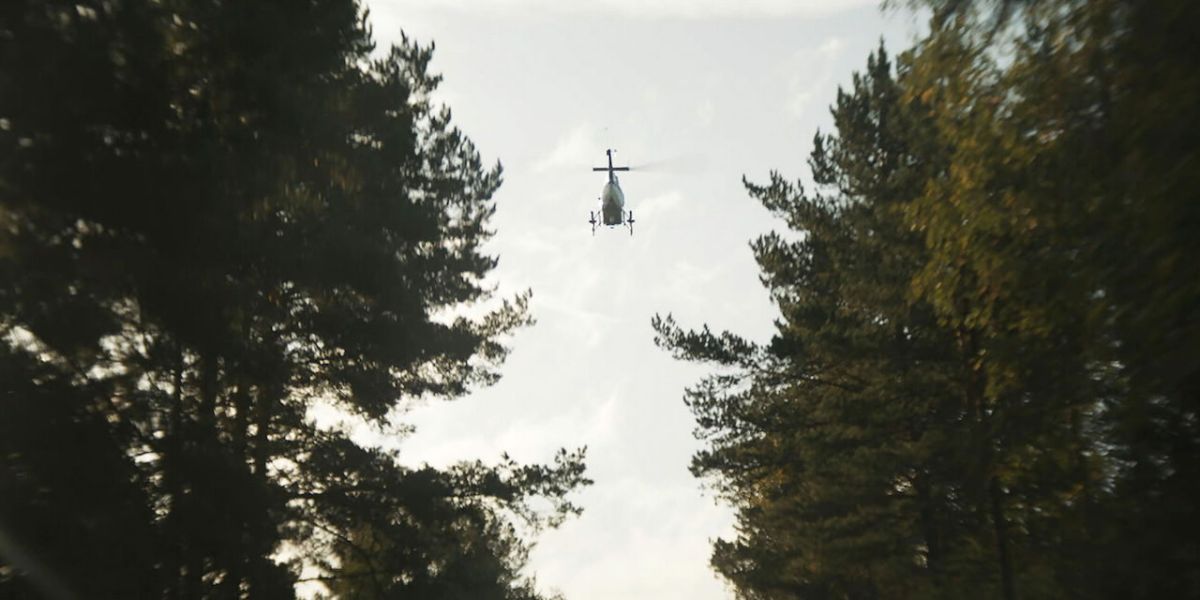 The Helicopter Heist Plot