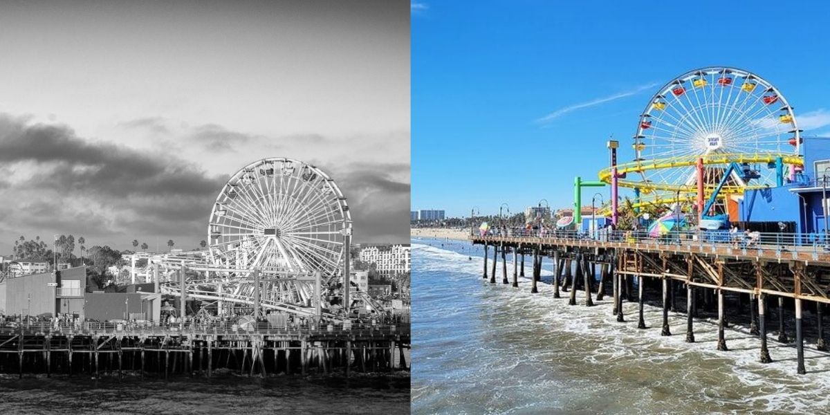 The Santa Monica Pier