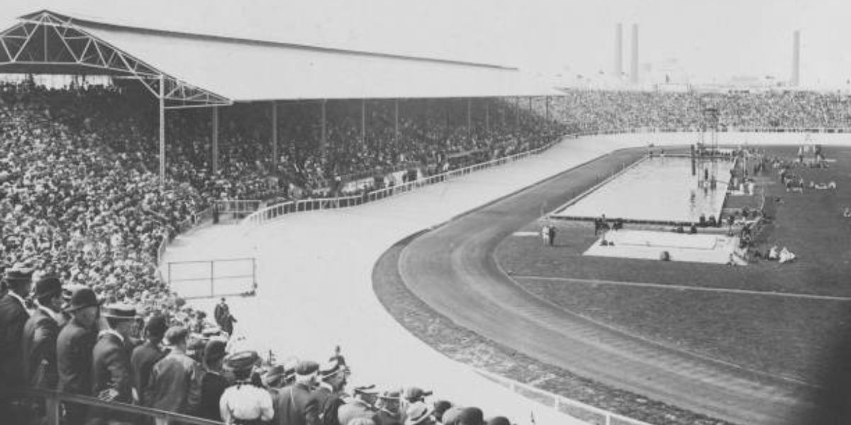 The Stadium at Shepherd's Bush was Captured in 1908