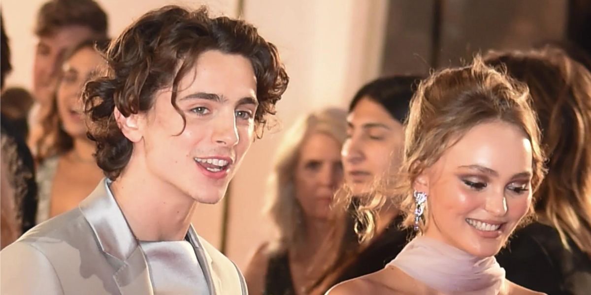 Timothee Chalamet and Lily-Rose Depp