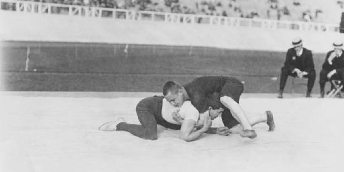Verner Weckman Won the Greco-Roman Wrestling Event