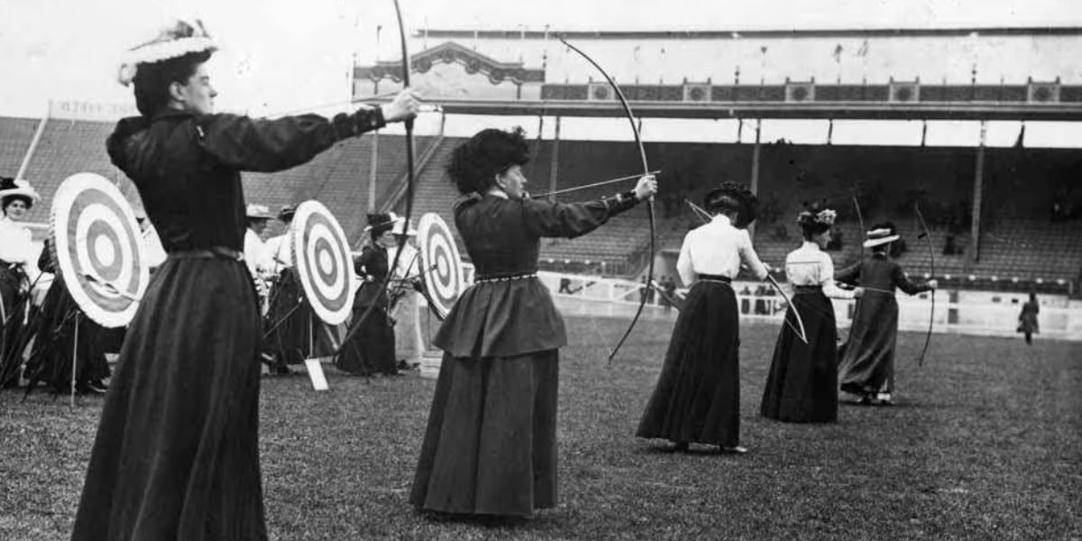 Woman Archers Participating in the National Round