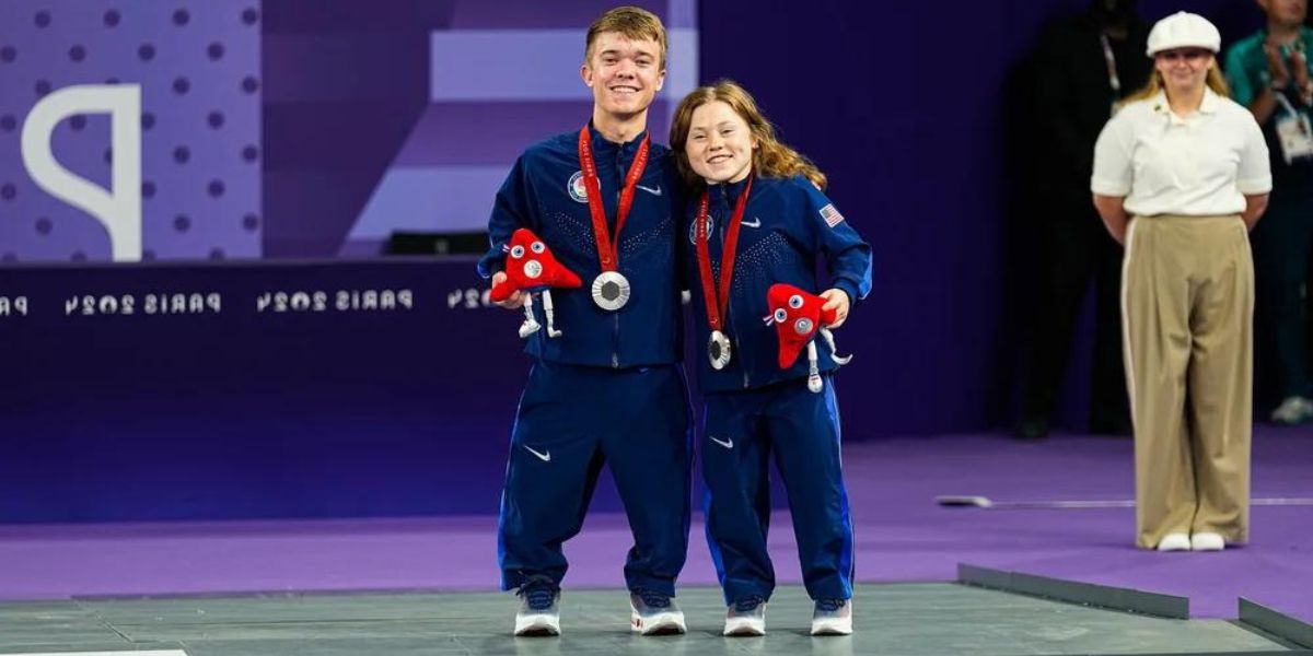 Jayci Simon and Miles Krajewski