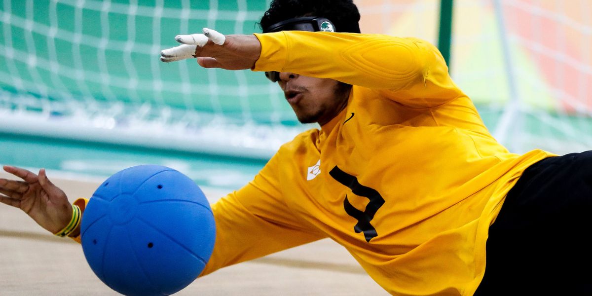Leomon Moreno Da Silva Saving Goalball