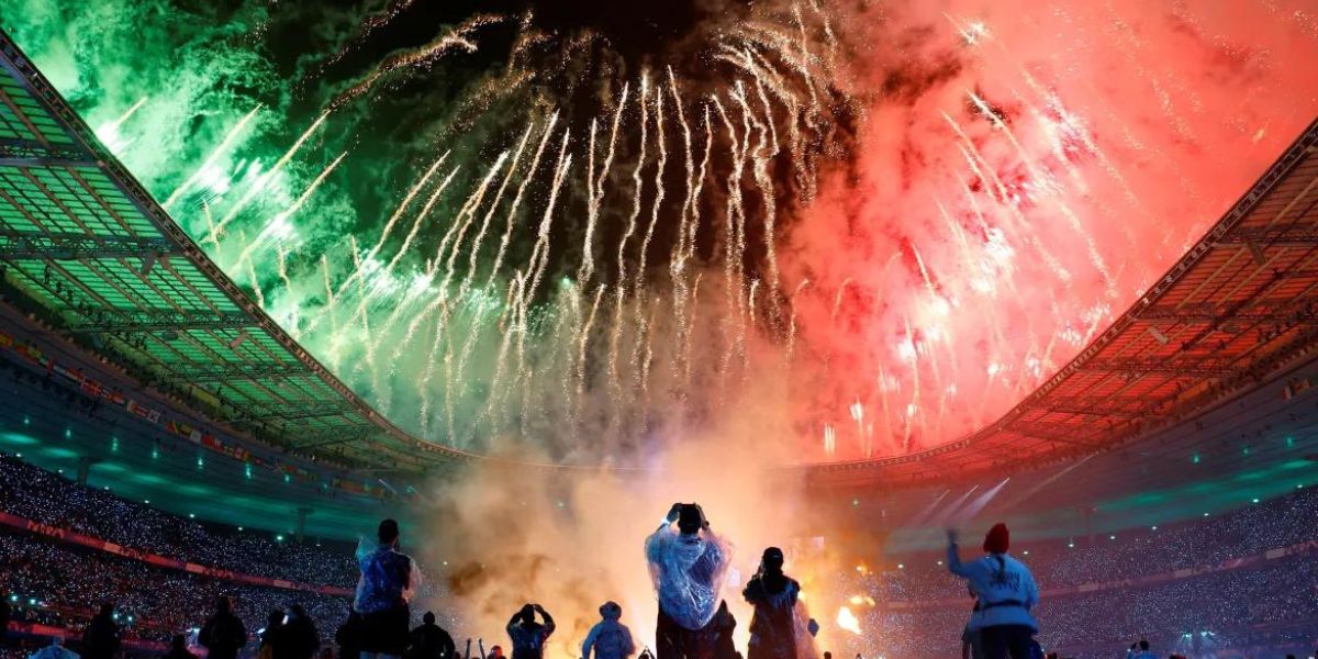 Opening Ceremony Concludes With Fireworks