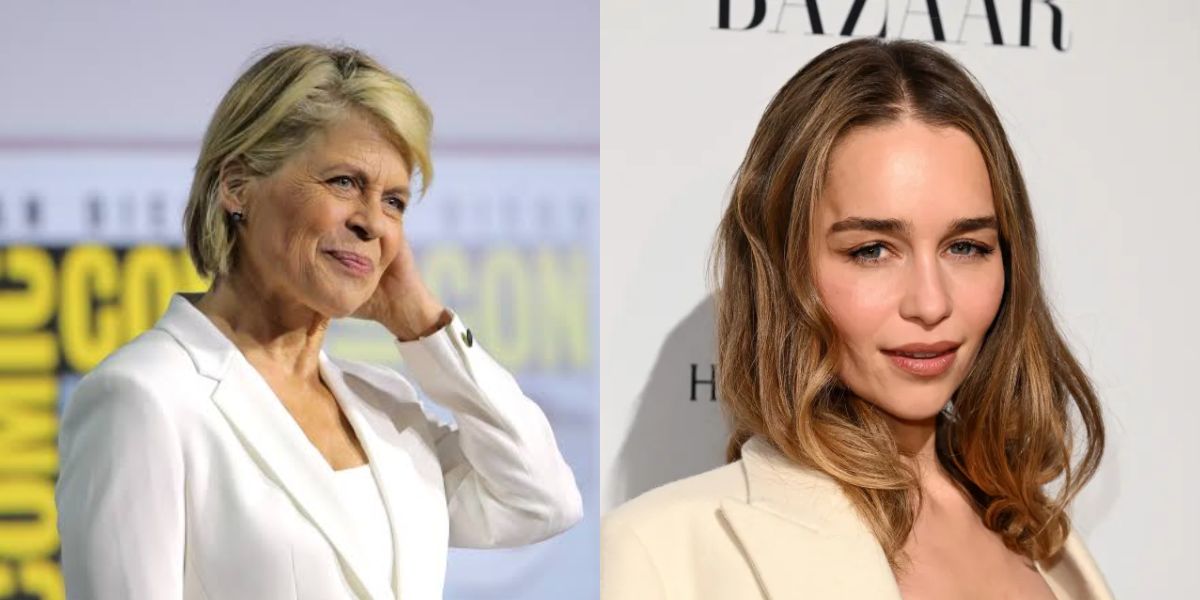 Linda Hamilton replaced by Emilia Clarke