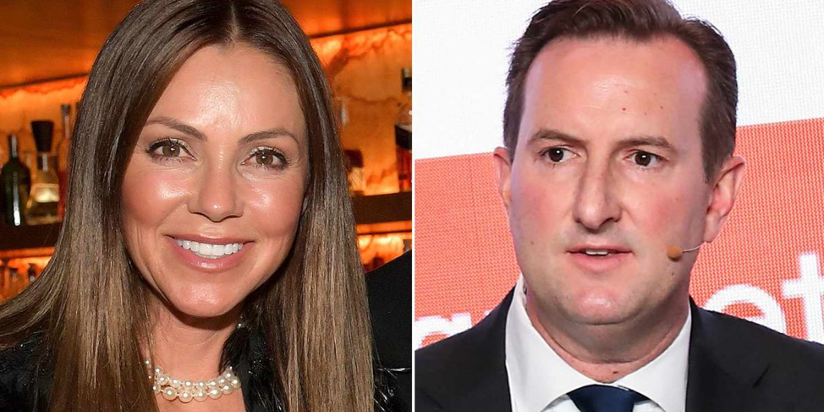 Christine Baumgartner and Josh Connor