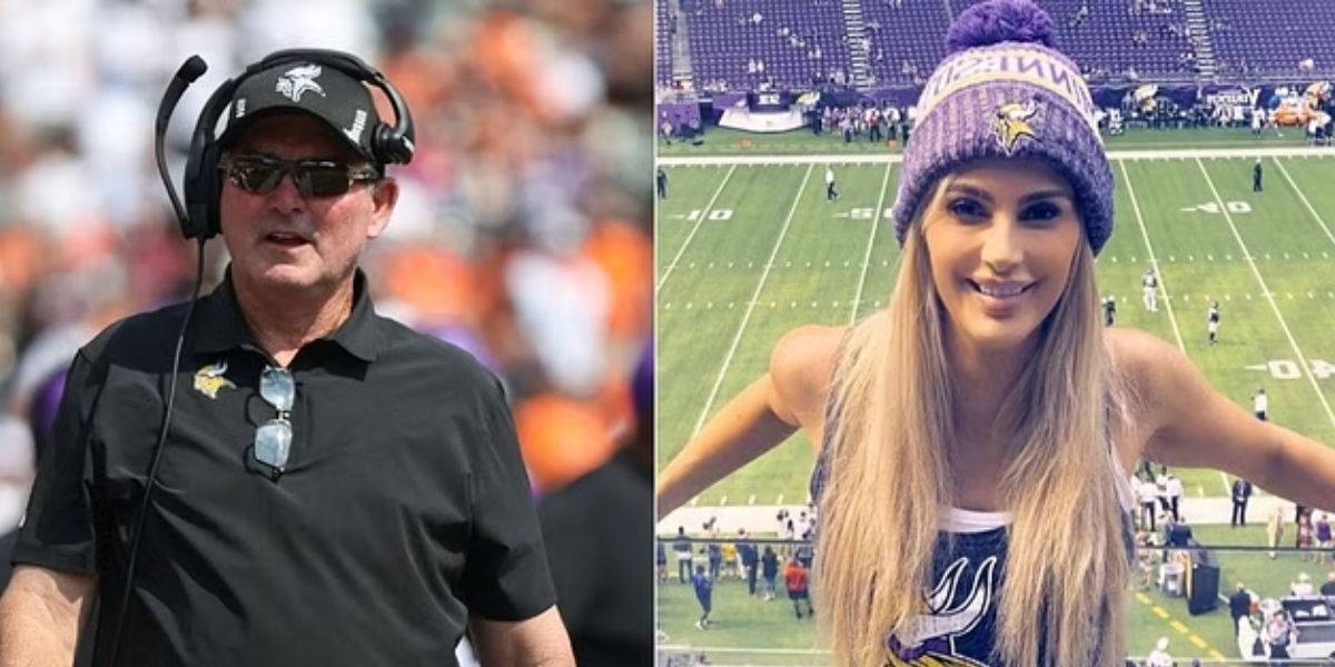 Mike Zimmer and Katarina Miketin
