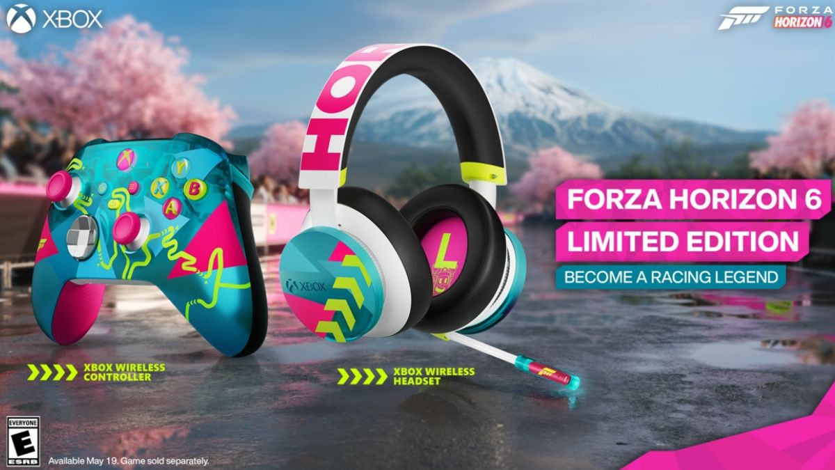 Forza Horizon 6 Limited Edition Wireless Controller and Headset
